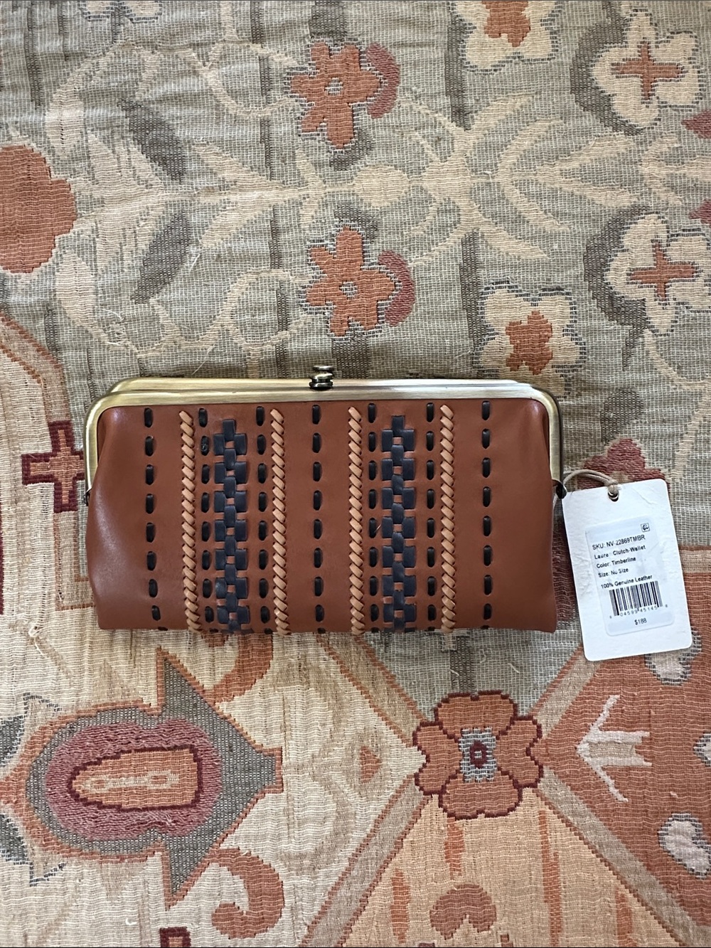 NWT HOBO Lauren Clutch Wallet, Timberline - Picture 2 of 5